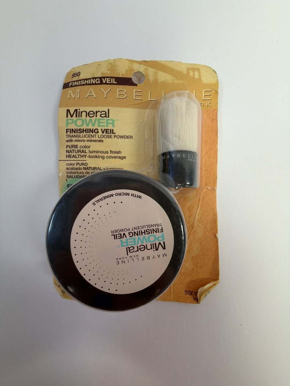 Maybelline Mineral Power Finishing Veil Translucent Loose Powder with Brush, Sha
